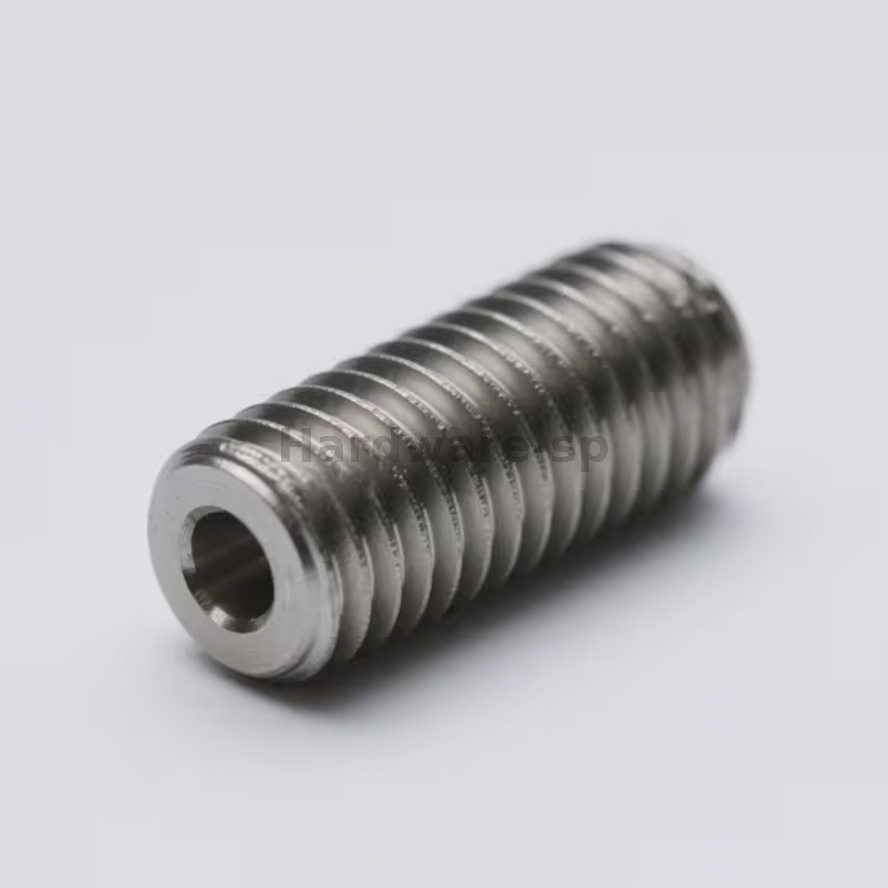CNC-machined plastic part with precision threads for consumer electronics