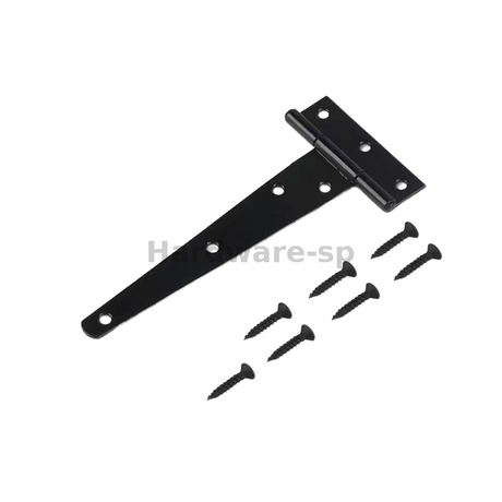 T-hinge with screw 3 4 5 6 8 10 12 inch