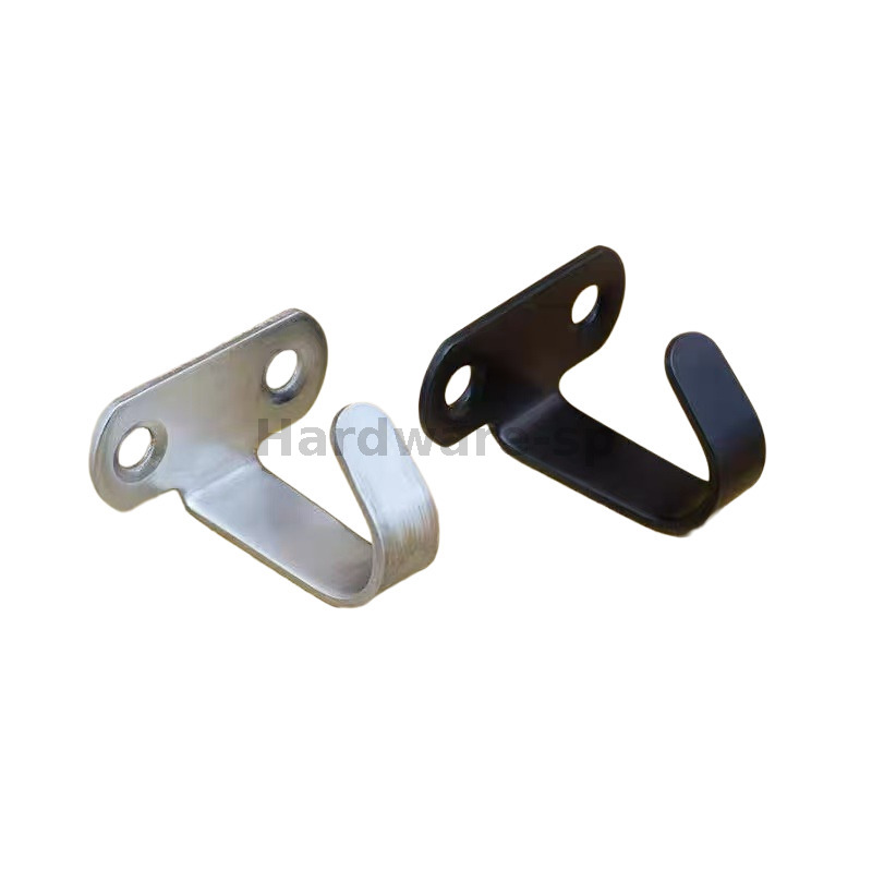 304 stainless steel ceiling hook with 8cm shaft, polished finish - heavy-duty hanging for patio plants