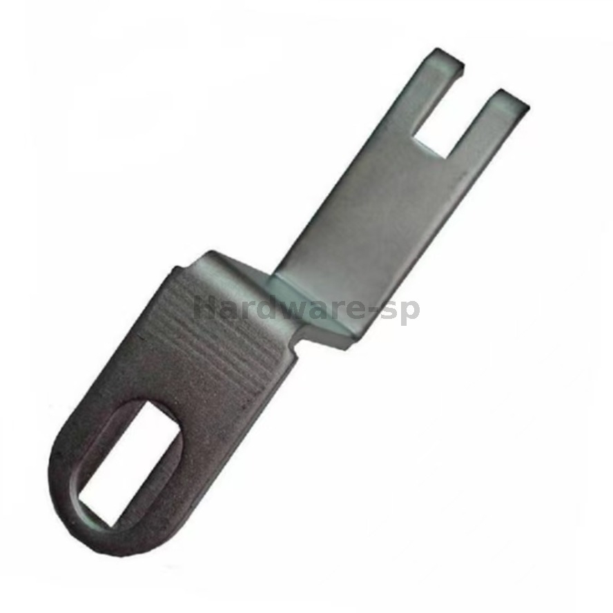 A multi - section sheet metal fabricated duct connector, constructed from galvanized steel with flanged ends and gasket seals for HVAC system installations