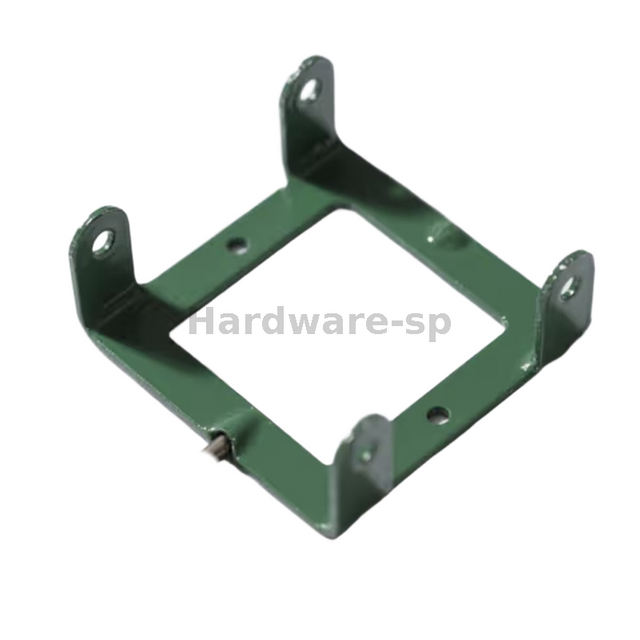 Sheet metal fabrication of a perforated aluminum panel with a uniform hexagonal hole pattern, designed for use as a ventilation cover in air - conditioning systems