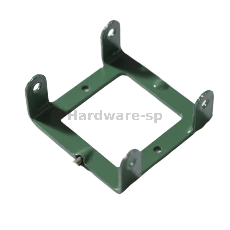 Sheet metal fabrication of a perforated aluminum panel with a uniform hexagonal hole pattern, designed for use as a ventilation cover in air - conditioning systems