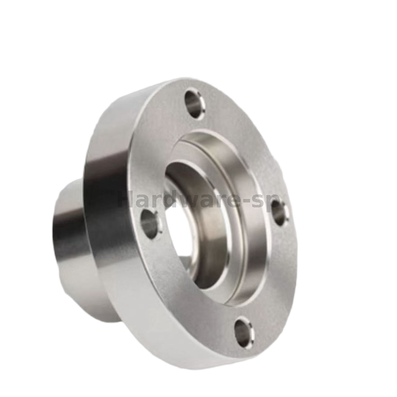 Custom CNC machining part - aluminum alloy component with threaded holes