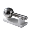 Nickel alloy CNC threaded part with coarse threads - high-temperature resistant component