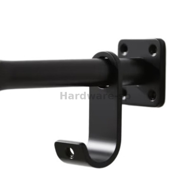 Heavy-duty stainless steel hook, 10mm thick, 15kg load capacity, industrial plating - garage tool hanger