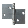 Spring - loaded door hinge in aluminum alloy - automatically closes doors for added convenience and security