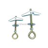 Orchid Clip Umbrella-shaped Spring Toggle With hook 