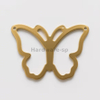 Laser - cut zinc - alloy part with a complex interlocking design - used in precision - engineered mechanical assemblies