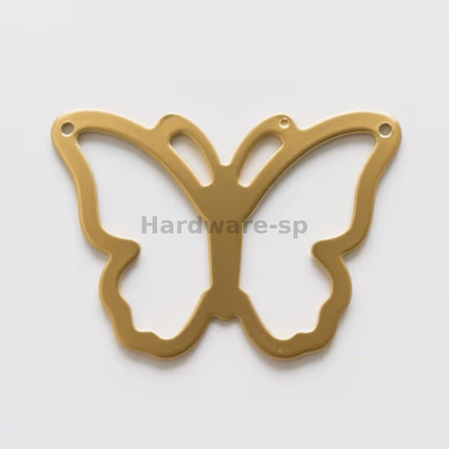 Laser - cut zinc - alloy part with a complex interlocking design - used in precision - engineered mechanical assemblies