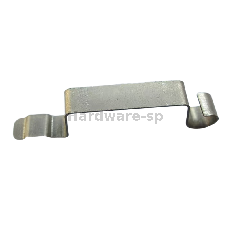 Custom - fabricated sheet metal lighting fixture housing, made from galvanized steel with a curved shape for better light diffusion, and a powder - coated white finish
