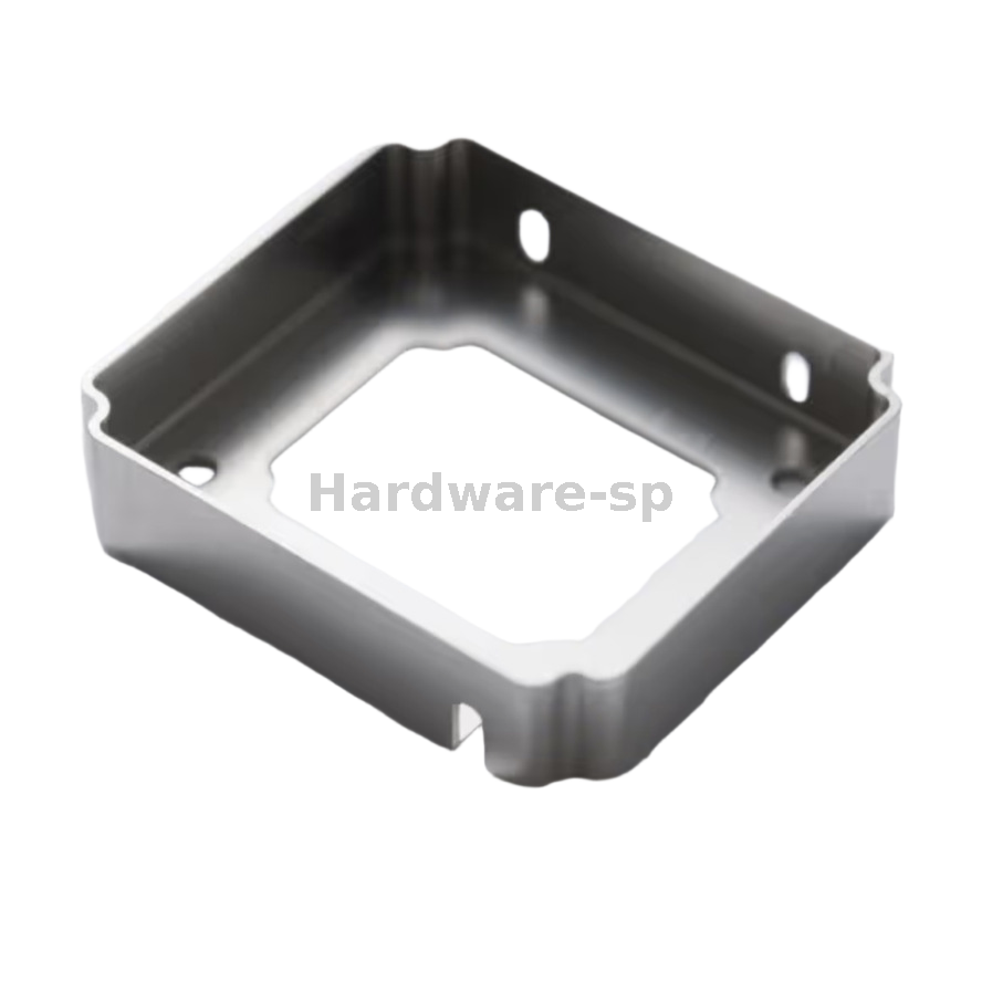 Custom - fabricated sheet metal drawer box made from galvanized steel, featuring seamless corners and pre - drilled holes for easy assembly