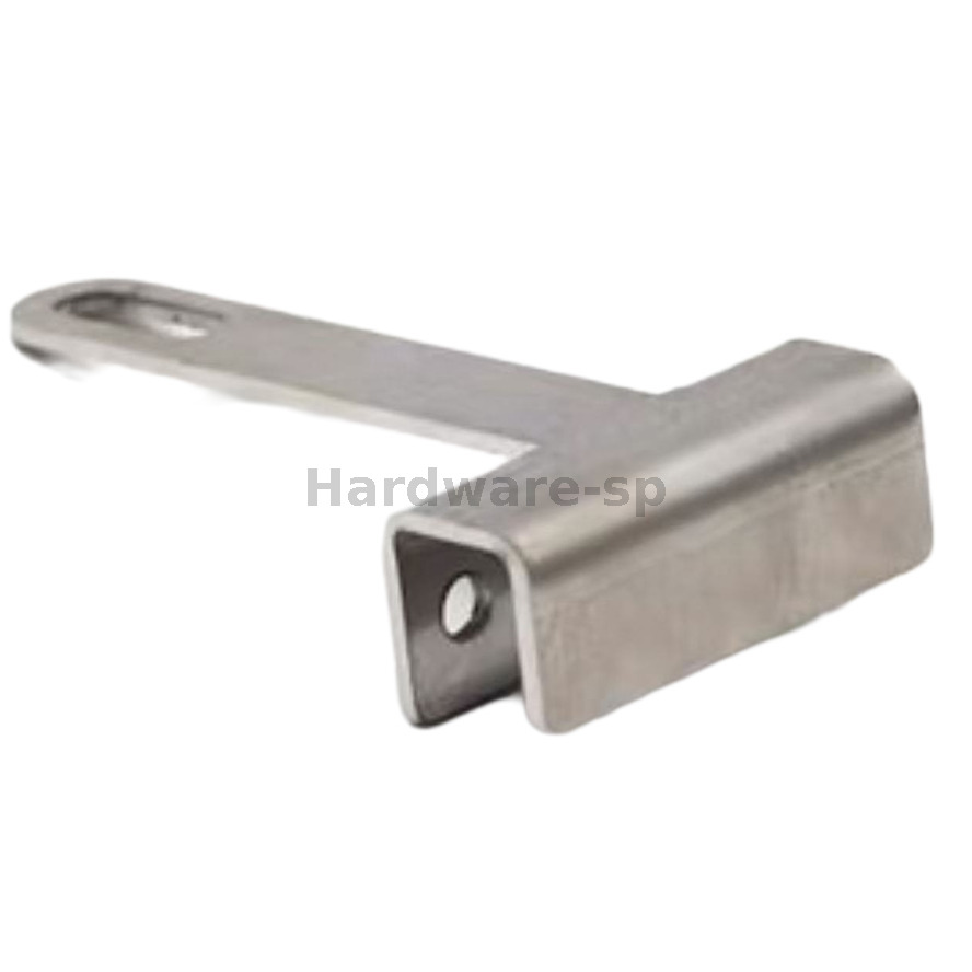 Sheet metal fabrication of a small - sized, stamped and enamel - painted part with a corporate logo, made of zinc - alloy for use as a promotional giveaway item