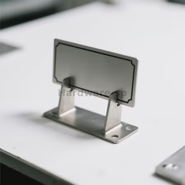 Custom - fabricated sheet metal electrical junction box, made from galvanized steel with a hinged lid, pre - drilled holes for wiring, and a powder - coated finish for protection