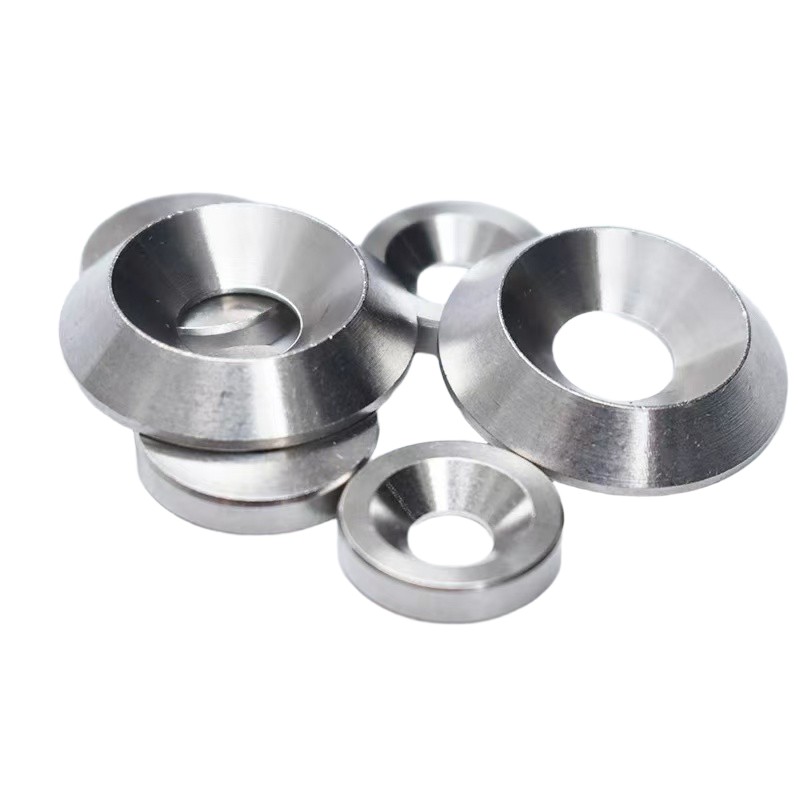 Furniture hardware Countersunk washer CNC Machining Zinc coating