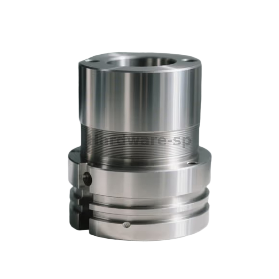 Bespoke CNC machining component - titanium alloy with mirror polish