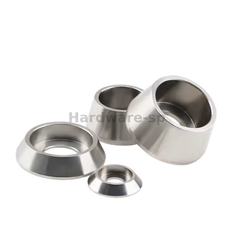 Stainless steel countersunk flat washer, corrosion-resistant, M6 size