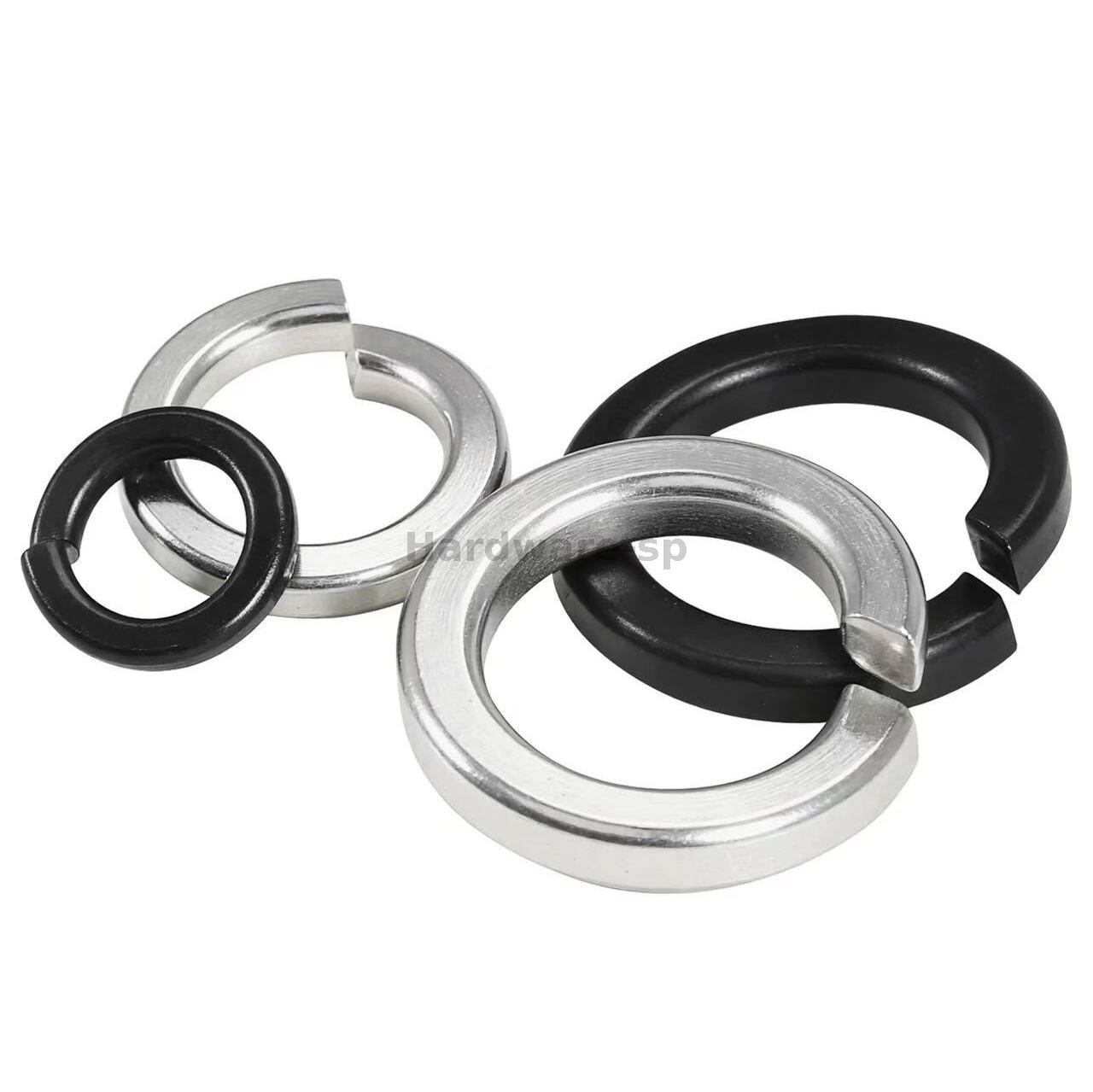 Zinc-plated spring washer: Corrosion-resistant lock washer for outdoor equipment