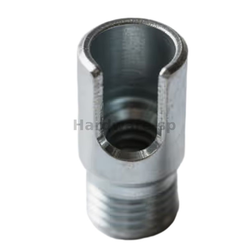 Tungsten CNC threaded part with precision multi-start threads - high-efficiency component