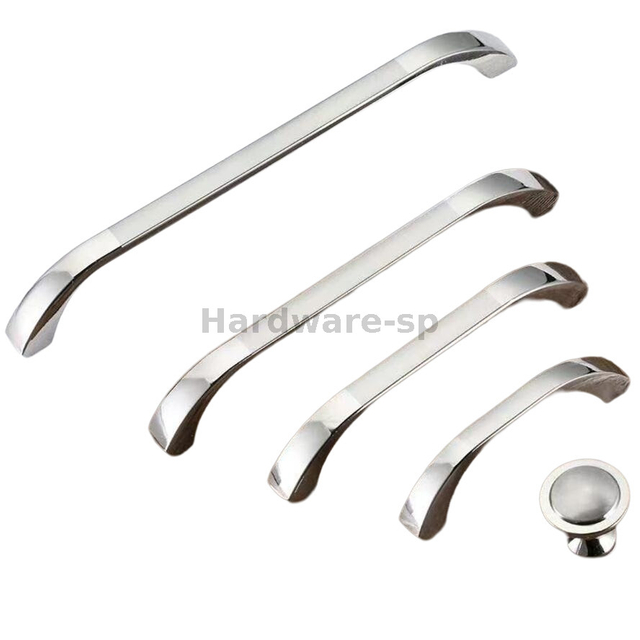 Stainless steel drawer handle with a 3.5 - inch width and a brushed finish - provides a sleek appearance for furniture drawers