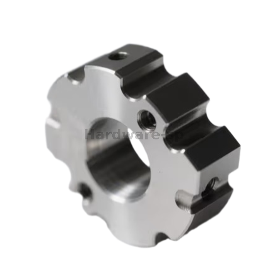 Custom-engineered spur gear with accurate tooth profile for industrial machinery
