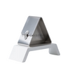 Precision - fabricated sheet metal enclosure for a high - end scientific instrument, made from a special alloy with electromagnetic shielding properties and a sleek silver finish