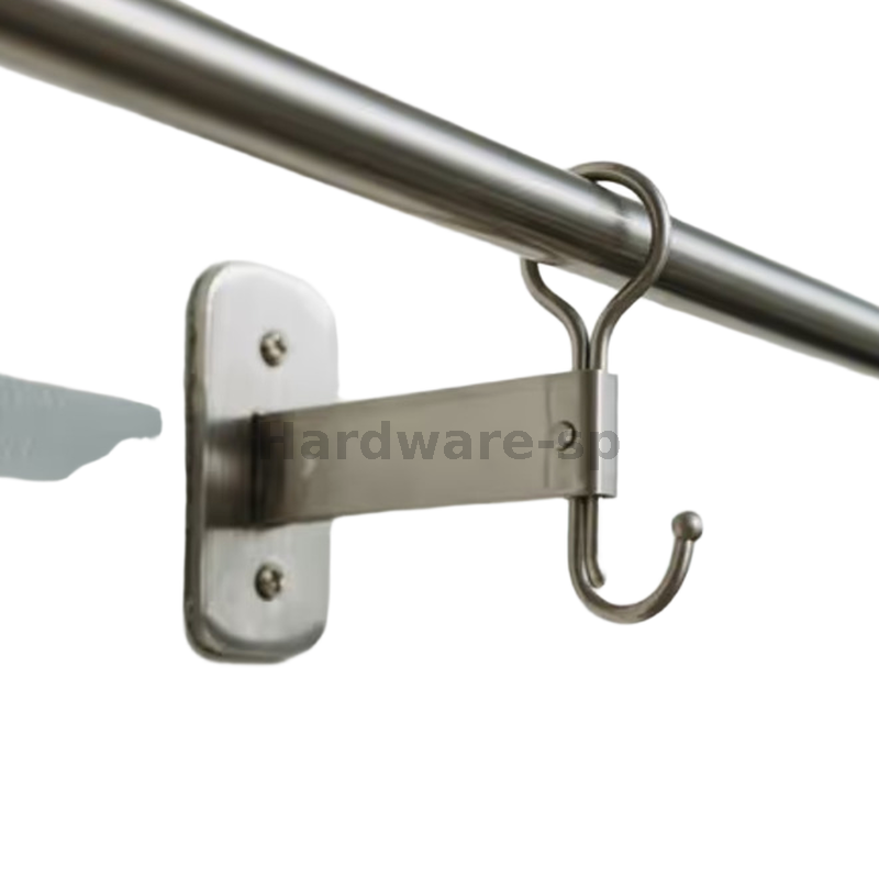 High - carbon round steel bending part with a smooth surface finish, 15mm thickness - durable and strong for industrial applications