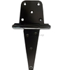 Strap door hinge made of solid bronze - rustic and sturdy hinge for barn or farmhouse - style doors