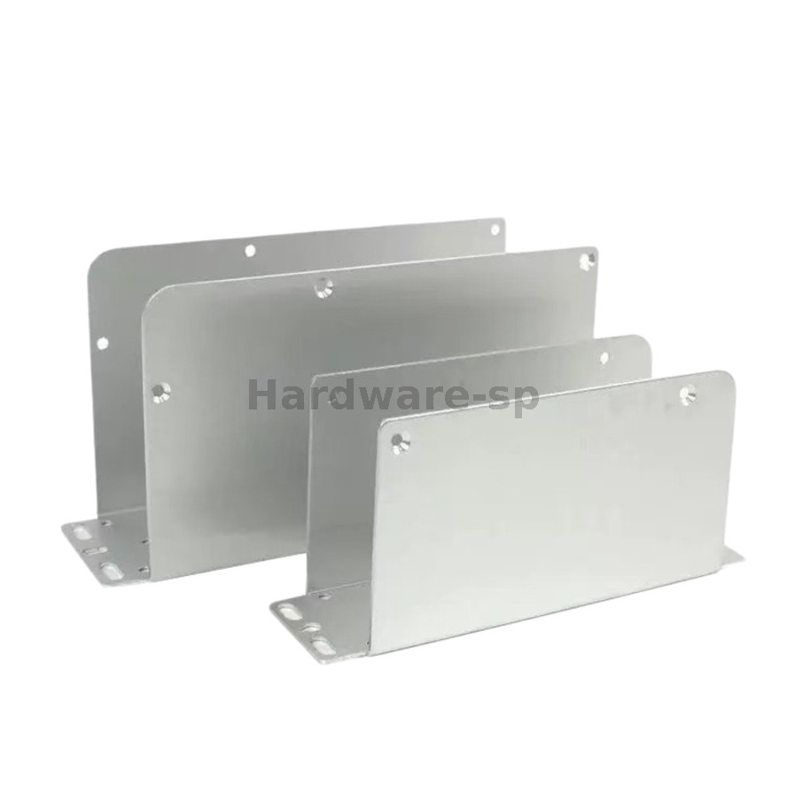 Sheet metal fabrication of a small - sized, stamped and debossed part with a company logo, made of zinc - alloy for branding purposes
