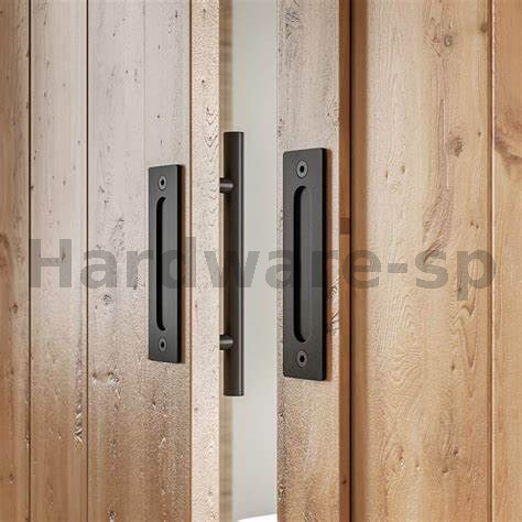 Barn door hardware