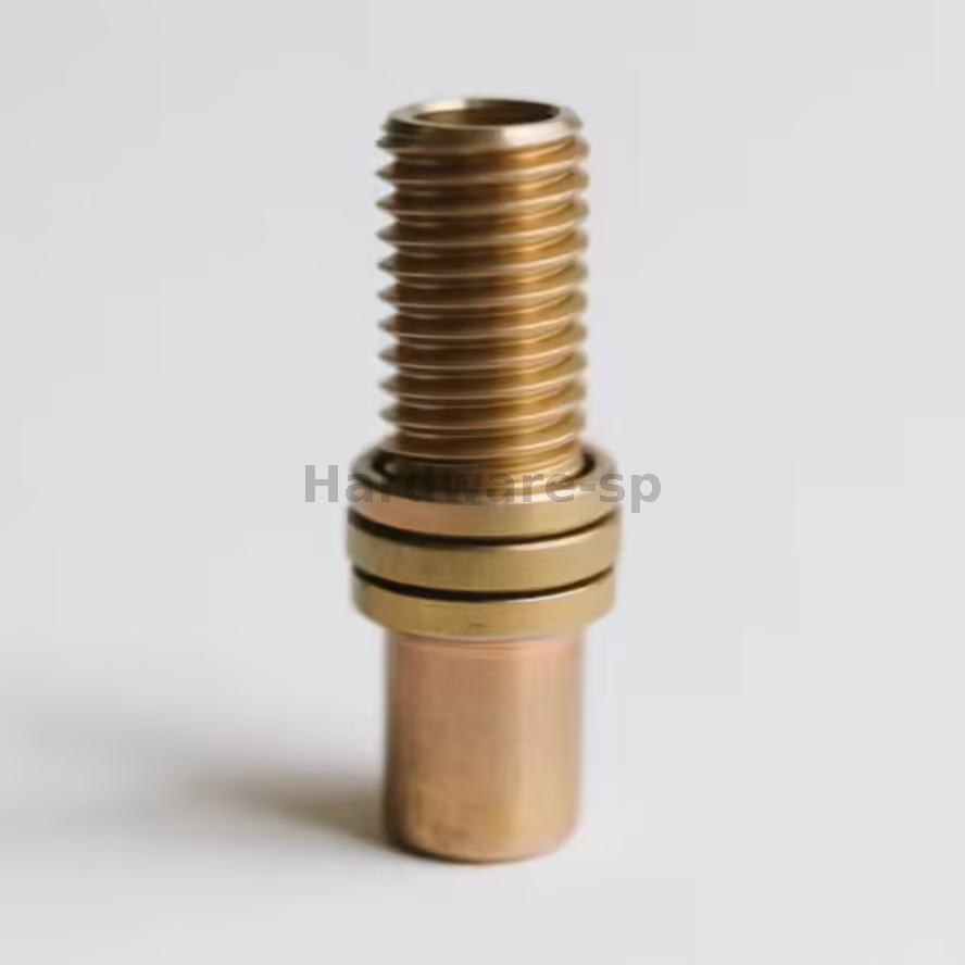 Plastic - composite CNC threaded part with a multi - start internal thread - fast - acting and lightweight component