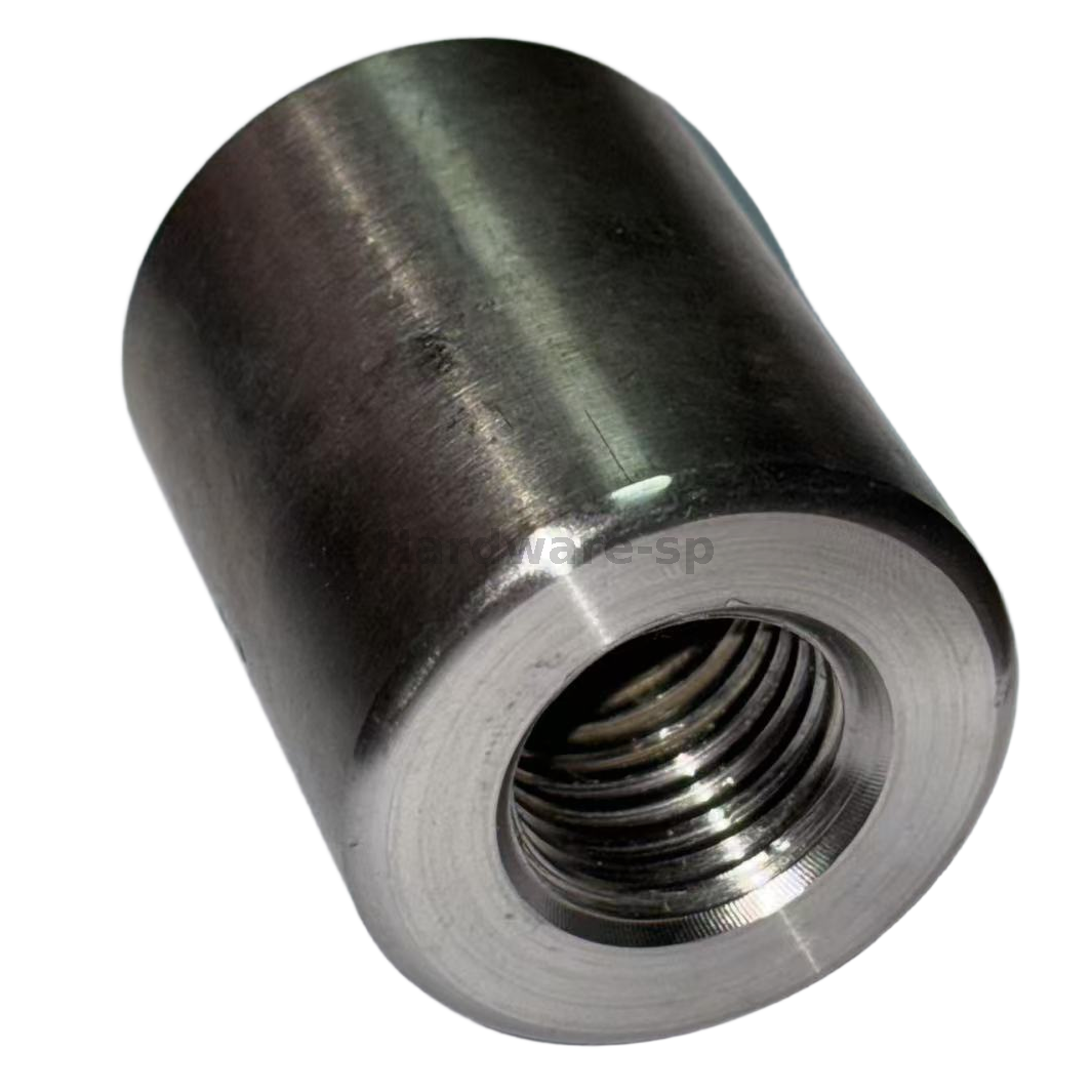 316 stainless steel component with threaded holes