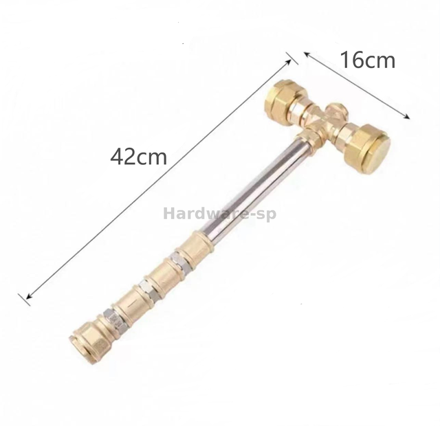 Hardware products golden hammers DIY assembly Thor's hammer Holy hammer