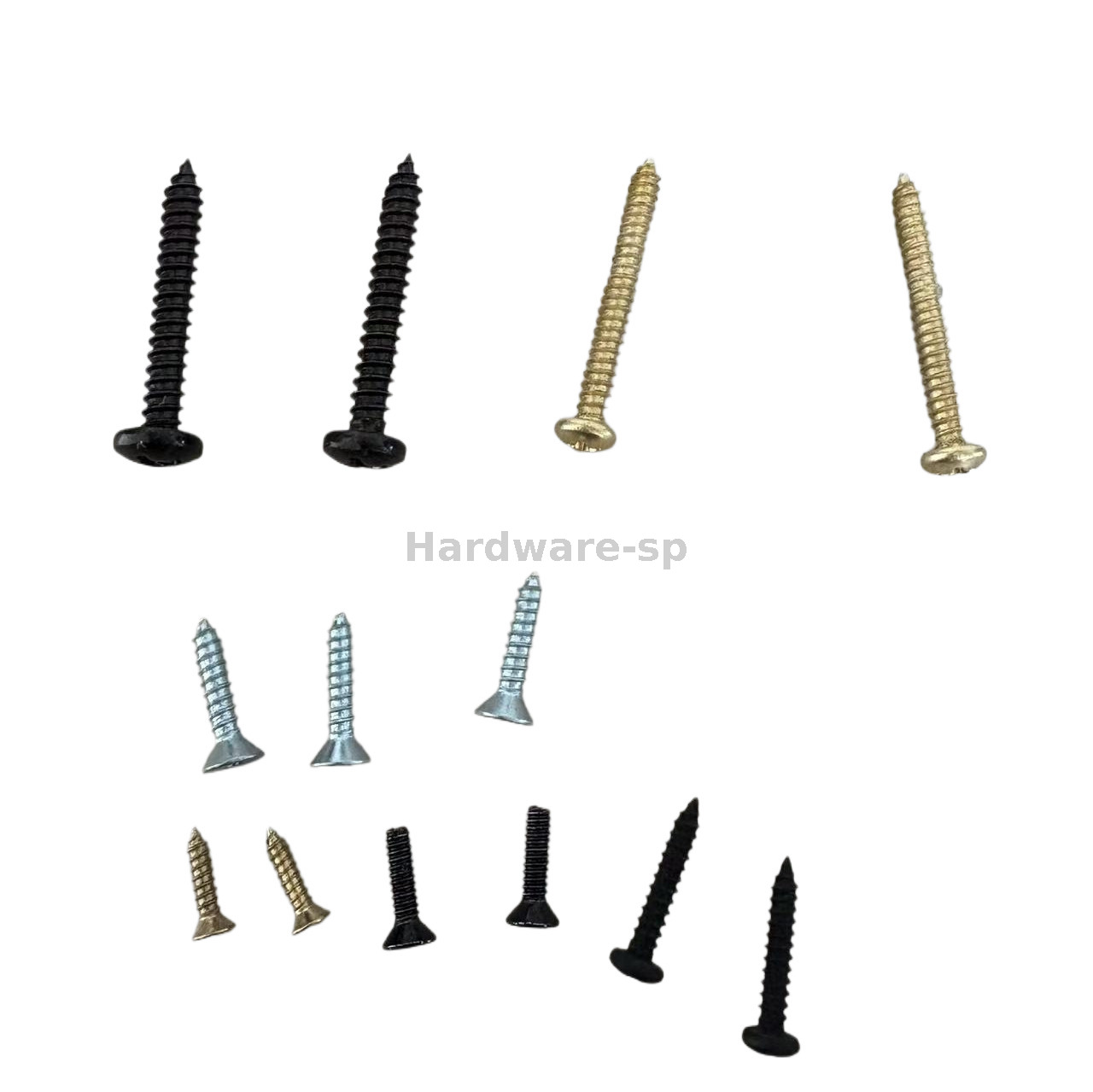 Stainless steel Phillips self-tapping screw: M4x16mm for wood/plastic fastening