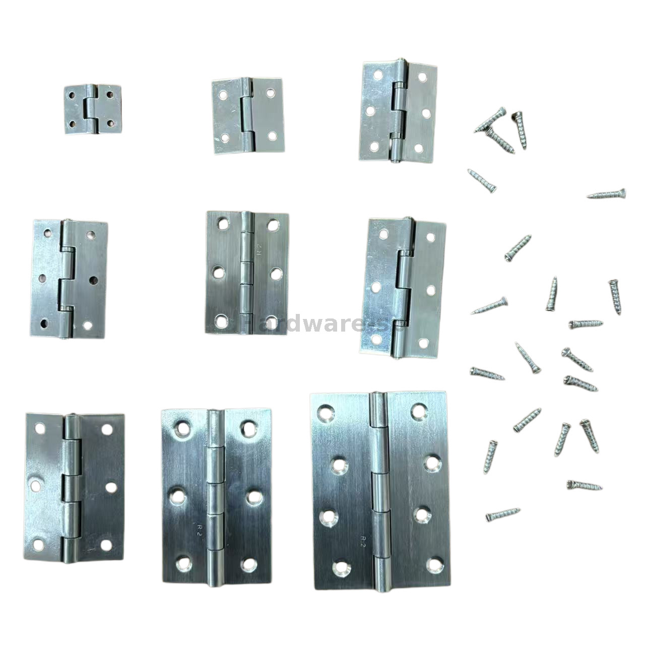 Galvanized steel T-hinge with corrosion resistance for outdoor fences