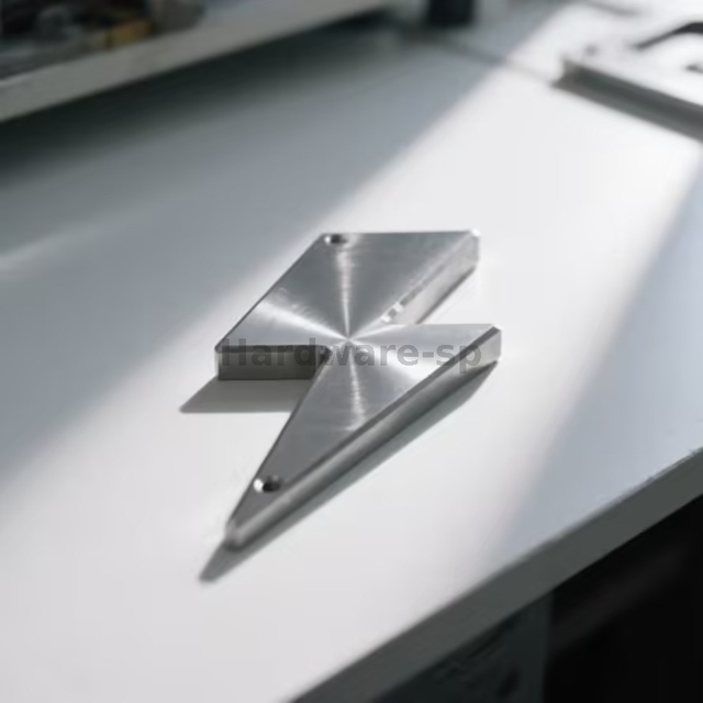 Laser - cut stainless steel part with intricate geometric patterns - precision - crafted for industrial machinery