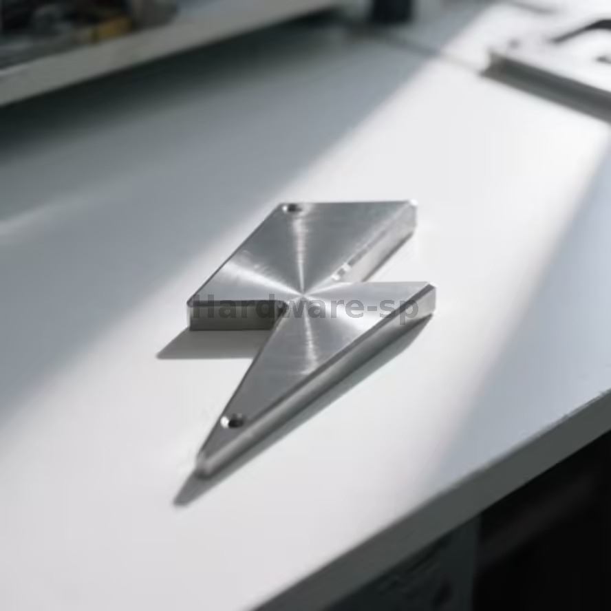Laser - cut stainless steel part with intricate geometric patterns - precision - crafted for industrial machinery