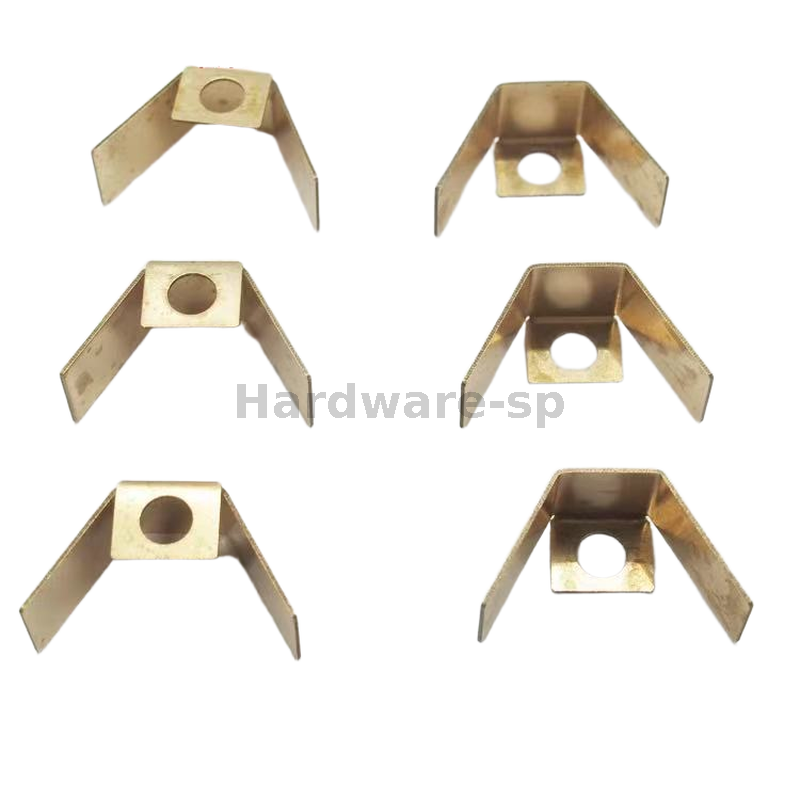 Sheet metal fabrication of a small - sized, stamped and embossed part with a brand logo, made of zinc - alloy for use as a keychain charm in promotional campaigns