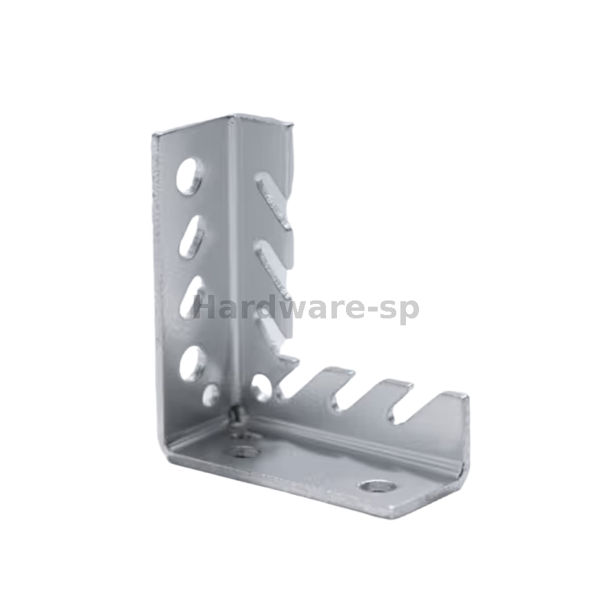Sheet metal fabrication of a decorative ceiling panel, formed from 0.8mm thick aluminum with a geometric pattern and a matte white finish for commercial spaces