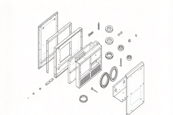 Panels and equipment assemblies