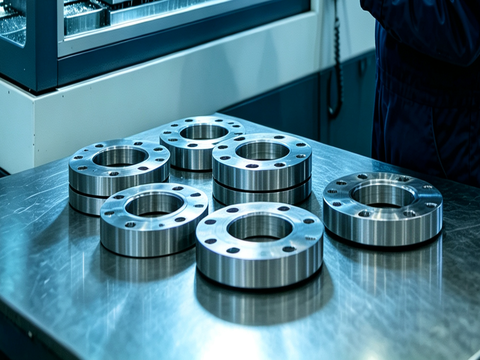 CNC Flanged Components