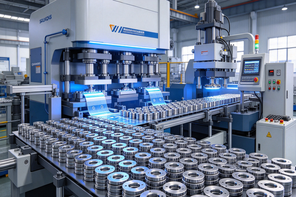 Repeat stamped hardware programmes