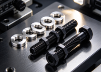 Connect washers to screws and bolts
